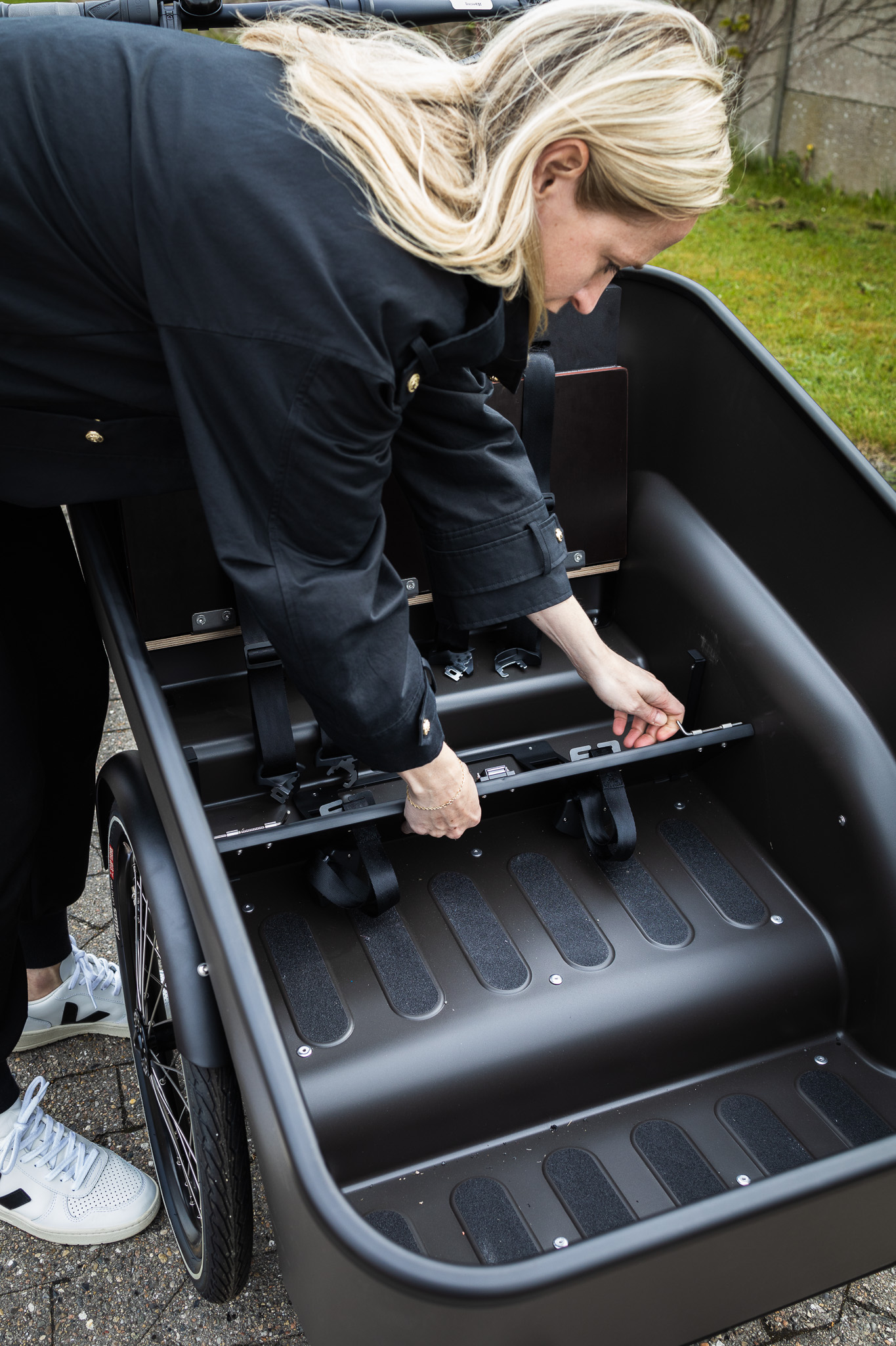 Mounting of child seat via ISOFIX | MBK Bikes