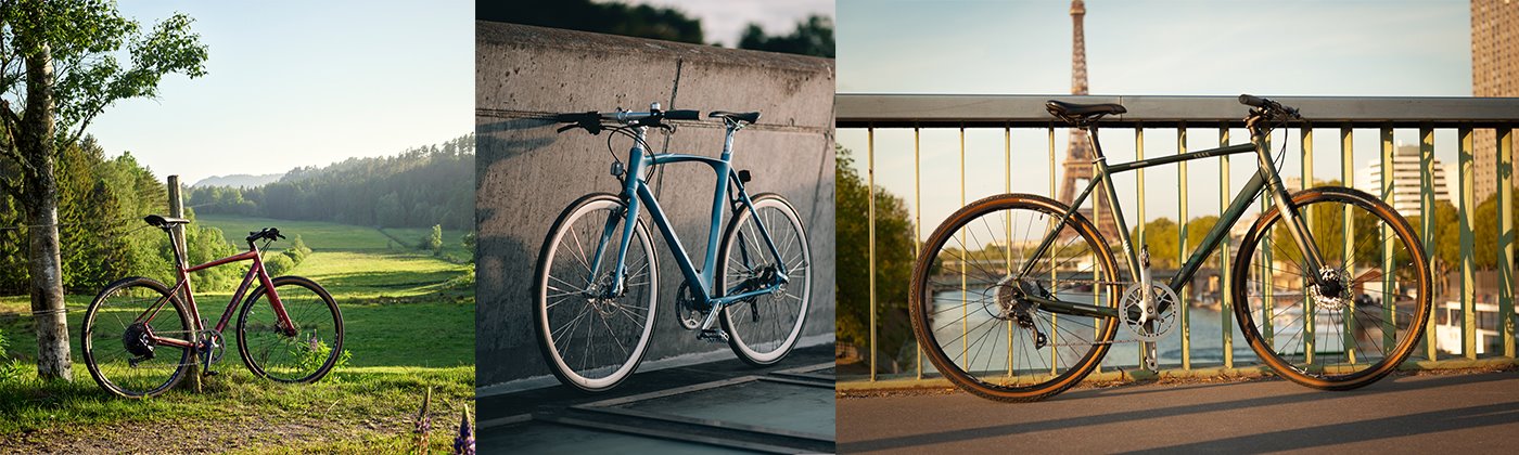 Sportscykler med udvendige gear