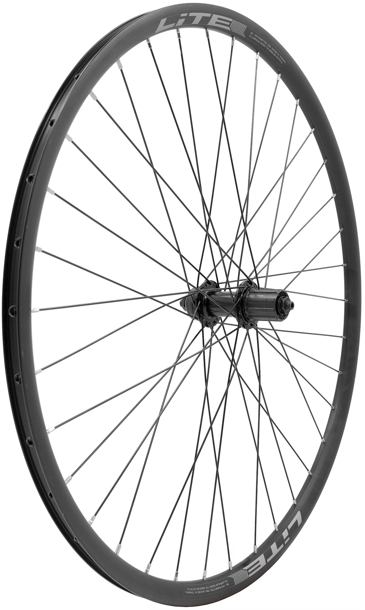 Rear wheel LiTE 28in ETRTO 622-16 D/W C/L black QR 8-11S